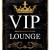 Placa metalica - VIP Lounge - 15x20 cm